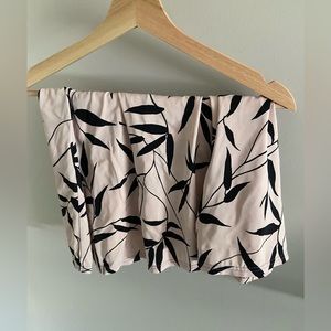 Baby pink floral skirt